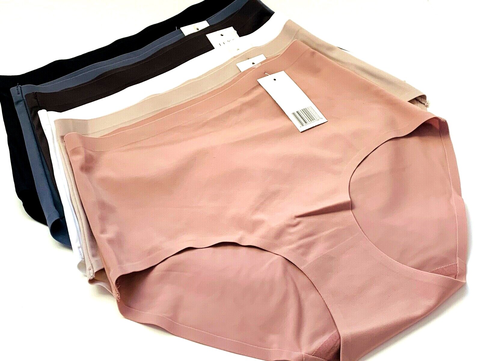 High Waisted Briefs 3/6/12 Panties No Show Icy Cool Full Cover Underwears Panty