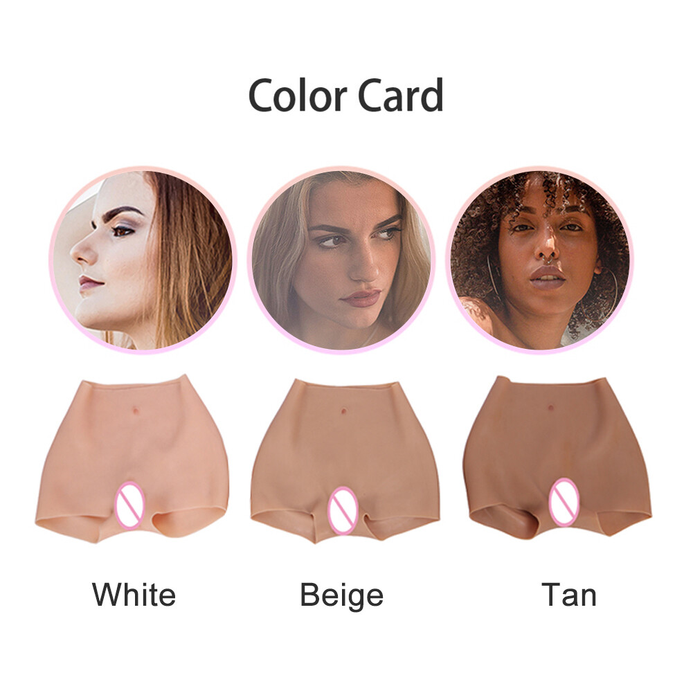 Angzhi Silicone Panty Fake Vagina Thicken Hip Underwear Transgender Crossdresser