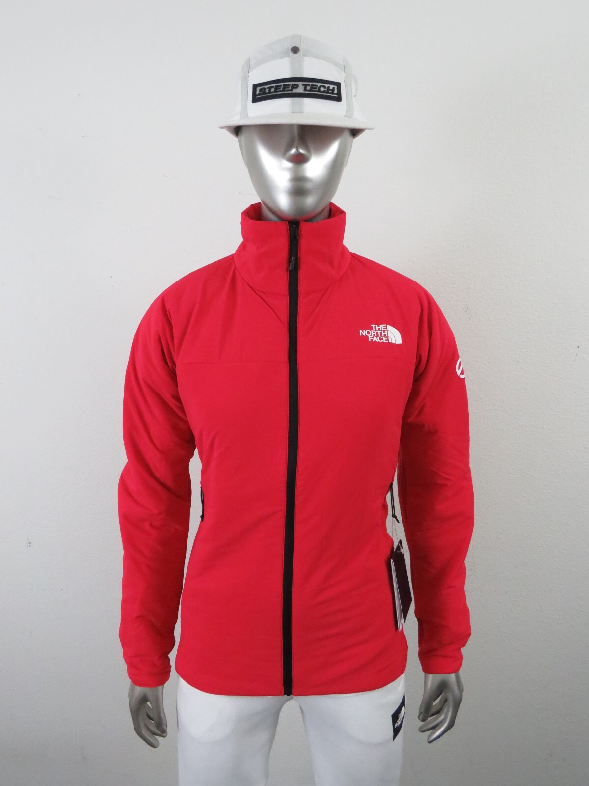 NWT Womens The North Face Summit Casaval Hybrid Full Zip Insulated Jacket – Red