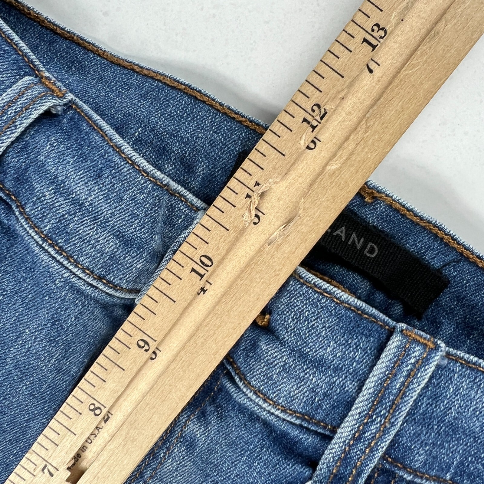 J Brand Jeans Women’s 29 Maria High Rise Skinny Blue Faded Stretch Denim Pants