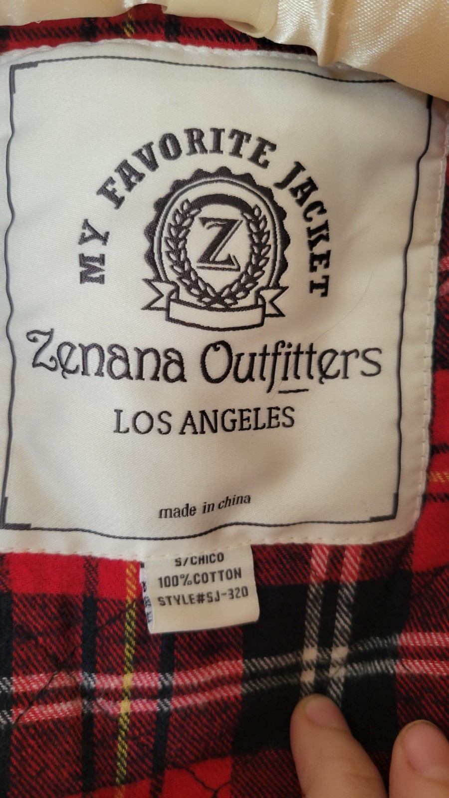 Zenana Outfitters My Favorite Jacket size Small