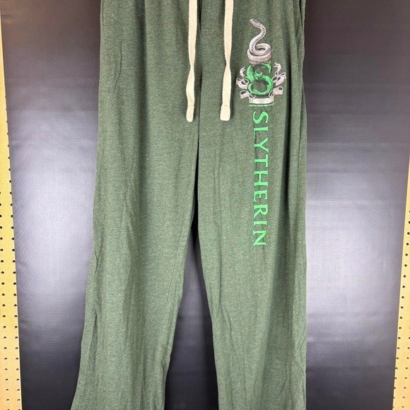 Womens Harry Potter Slytherin green sweatpants