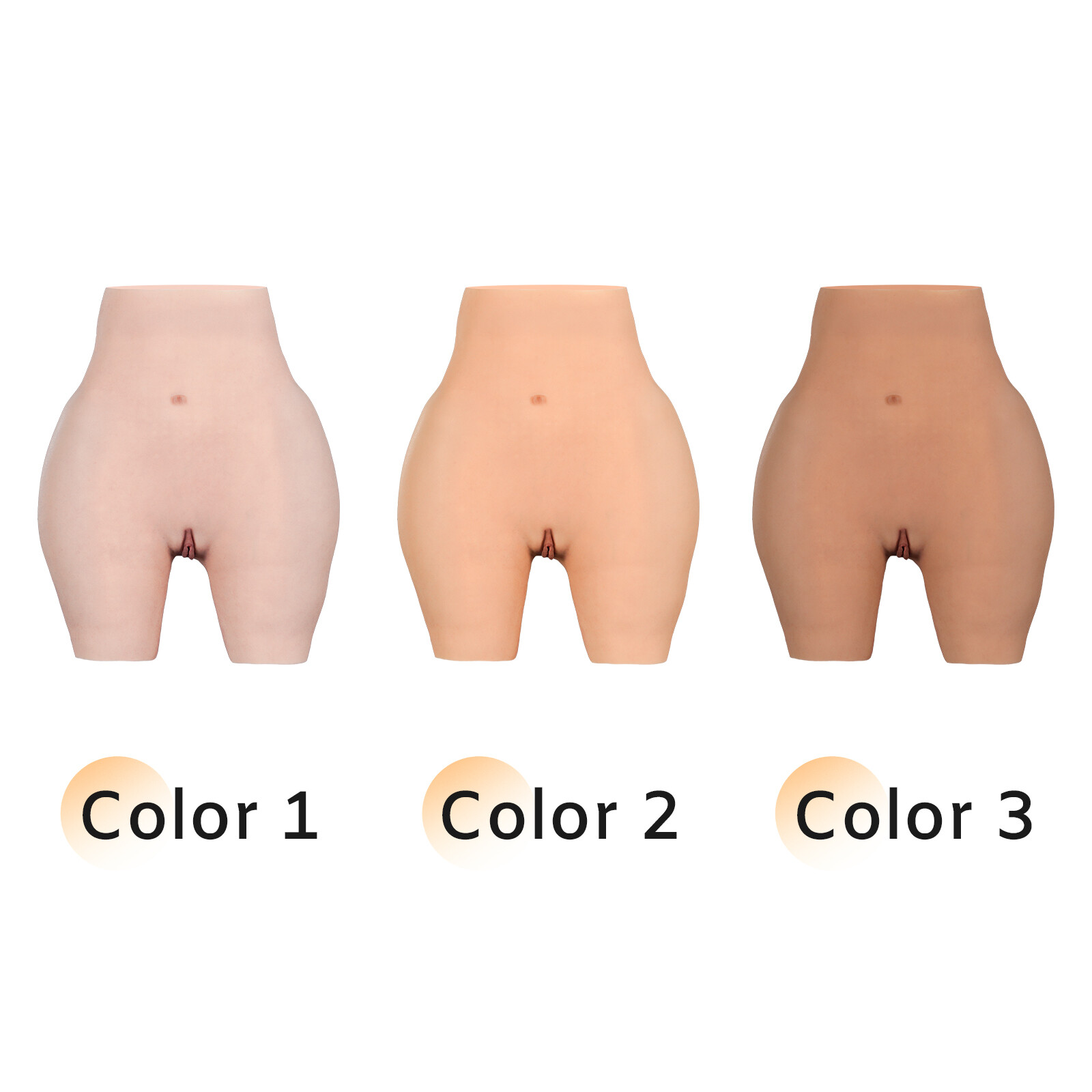 Silicone Pants Hip Lift Butt Enhancer Panty Crossdresser Fake Vagina Panties Cos