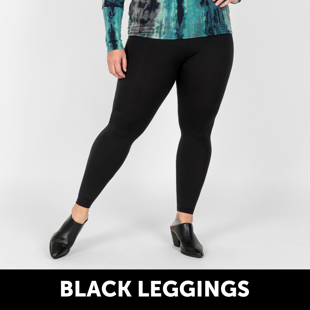 OS LuLaRoe ~ SOLID BLACK LEGGINGS ~ SIZES 2-10; One SIze; nwt