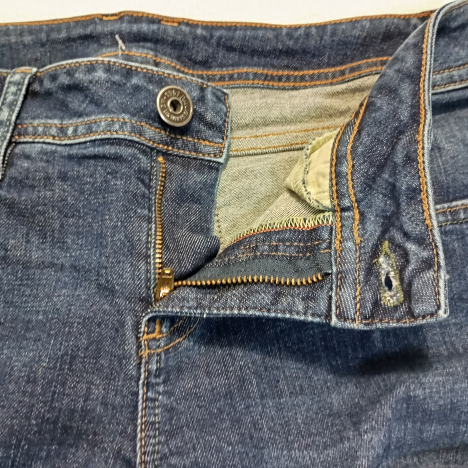 Chevignon Skinny Jeans Sz 10 Women Blue Stretch 99% Cotton 1% Elastane Classic