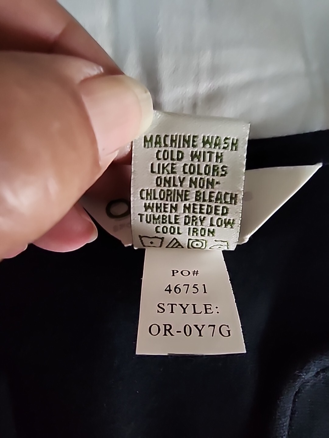 Orvis Black Dress Size Small, Viscose, Spandex & Nylon Super Stretchy NWOT
