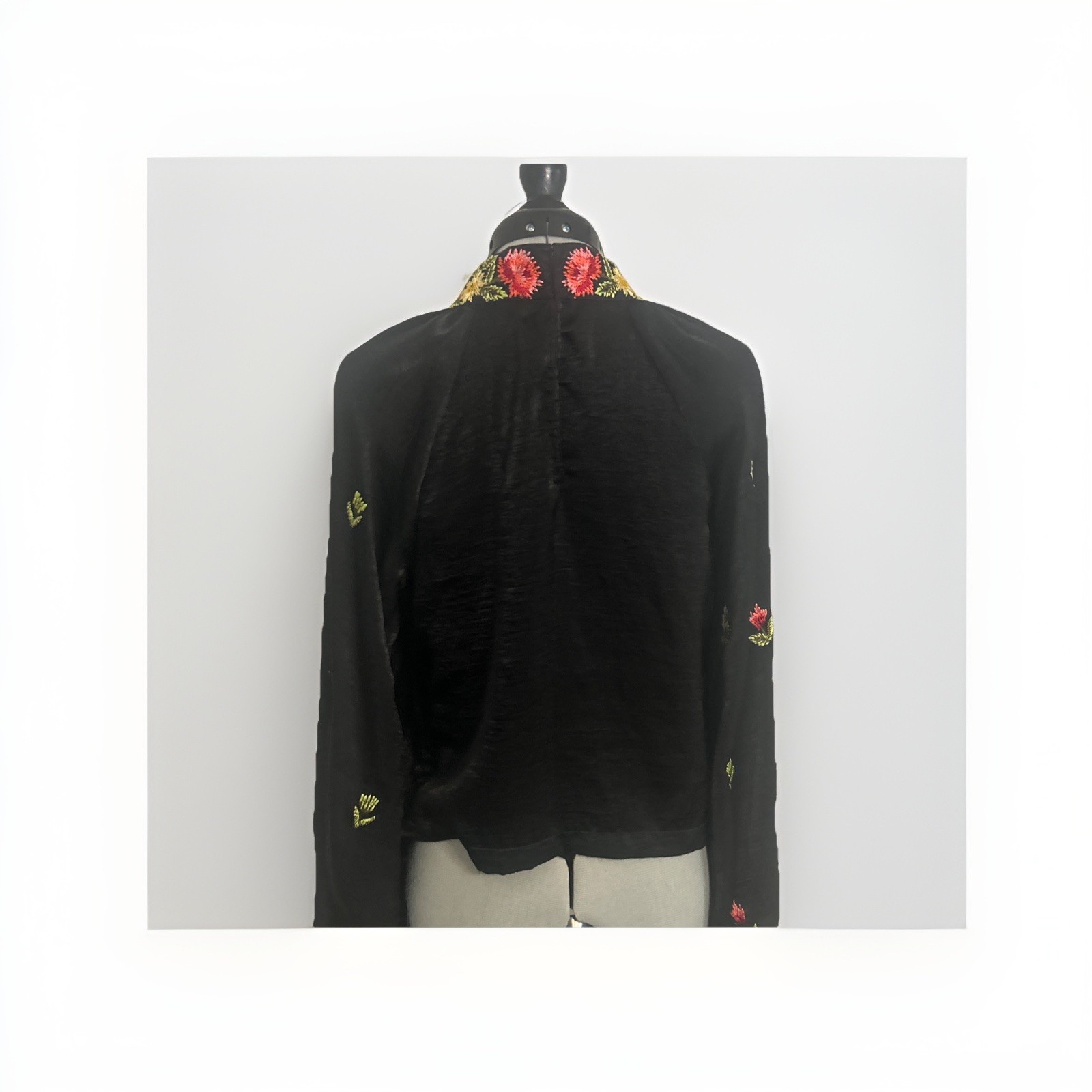 Free People Embroidered Blouse