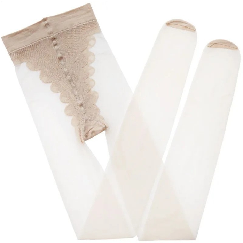 High Waist Butterfly Pattern Pantyhose Ultra Sheer Tights Stockings