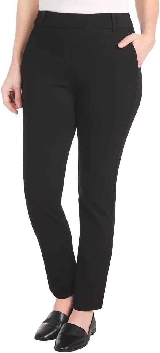 NWT Dalia Women’s Tummy Control Ponte Pull On Pants Size S-XL $60 11HL052