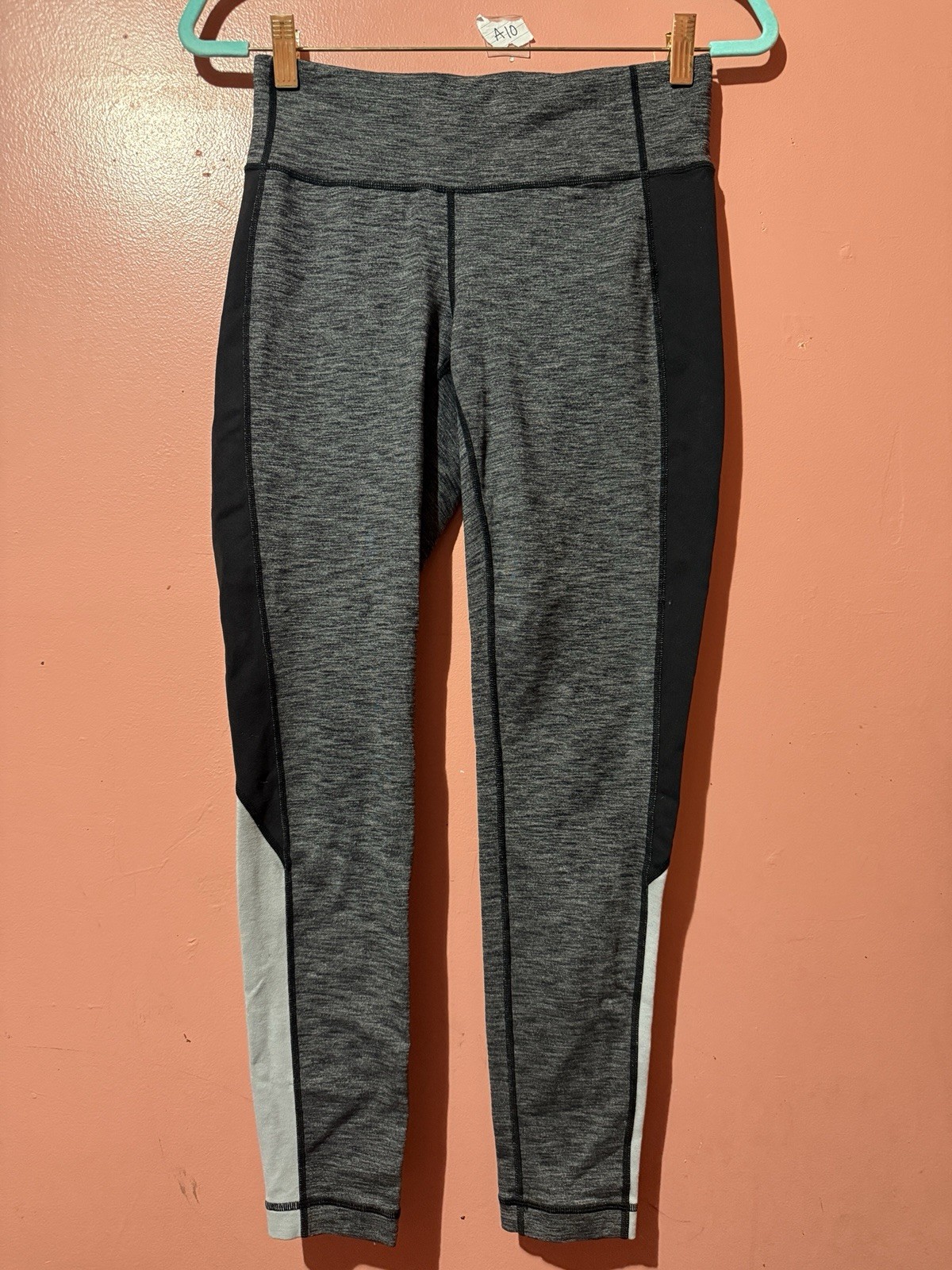 Athleta Womens Leggings M Medium Gray Activewear Athletic Bottoms Pants
