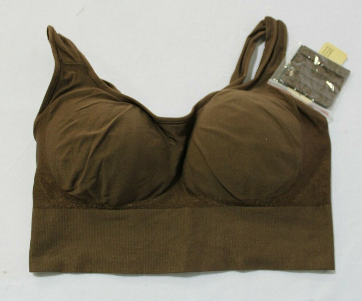 Truekind Women’s Cool Comfort Cotton Bralette Small-4XL NWT