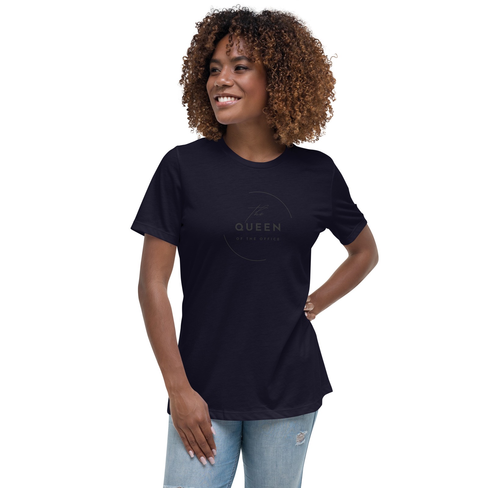 The Queen of the Office | Crew Neck Tee