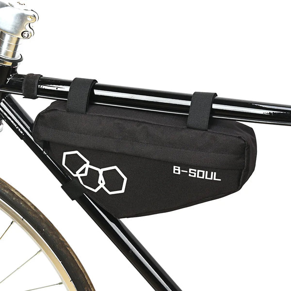 Bolsa triangular à prova d'água para quadro de tubo frontal, bolsa para bicicleta, mountain bike, suporte para quadro, bolsa de selim, acessórios de ciclismo mtb