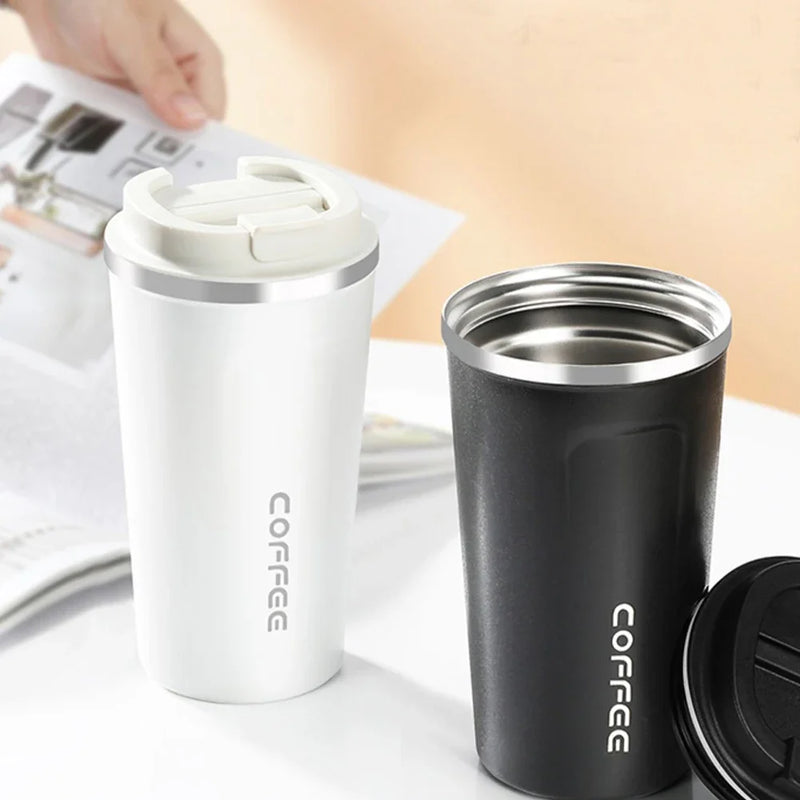 Copo Térmico com Filtro de Café ou Chá - 380ml/500ml