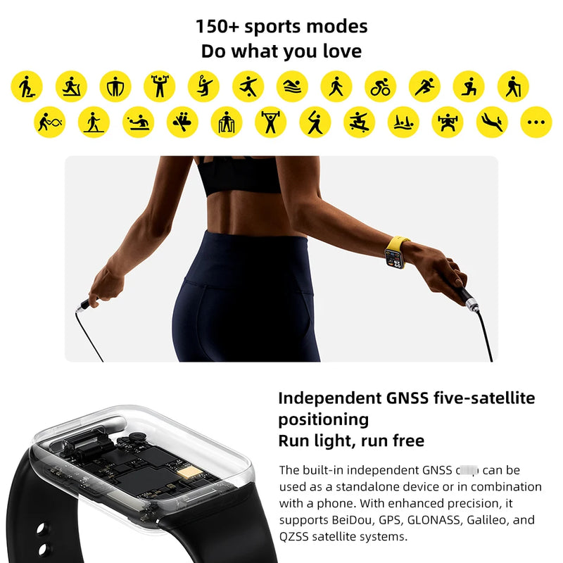 Global Version Xiaomi Smart Band 8 Pro 1.74" AMOLED 5ATM Bluetooth 5.3 GNSS 150+ Sports Modes Up to 14-day Battery Mi Bracelet