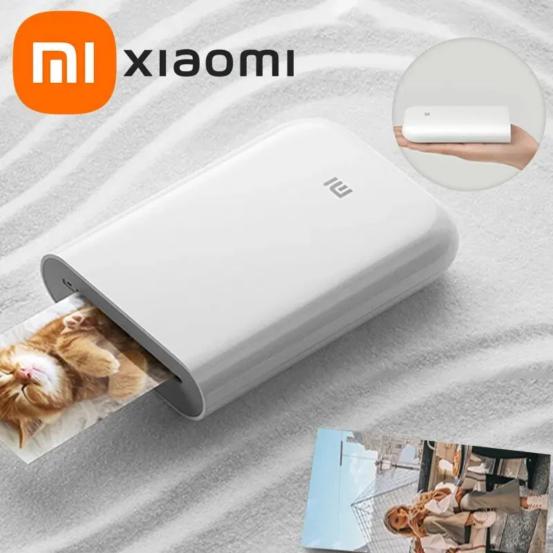 Mini Impressora de Fotos Portátil Xiaomi - sem Fio