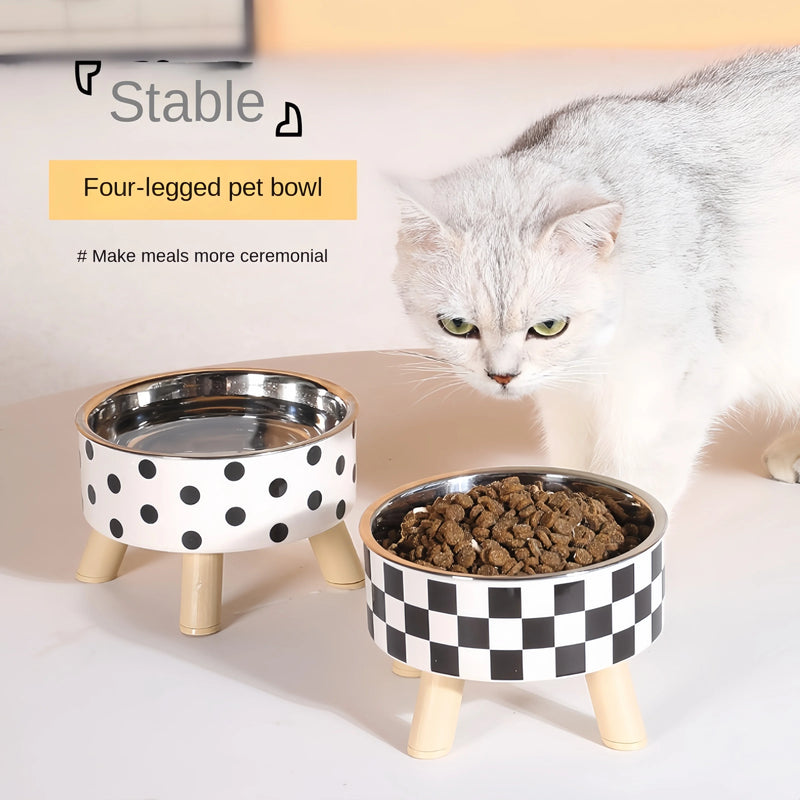 Tigela Elevada para Alimentação de Pets