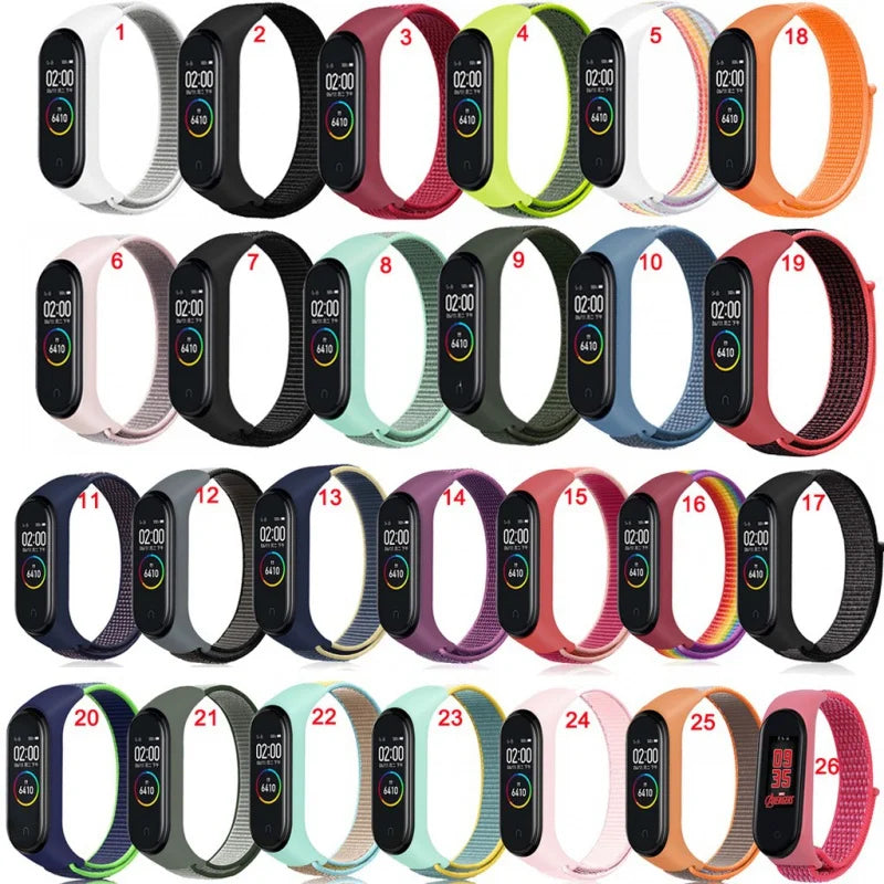 Pulseira de Nylon para Mi Band