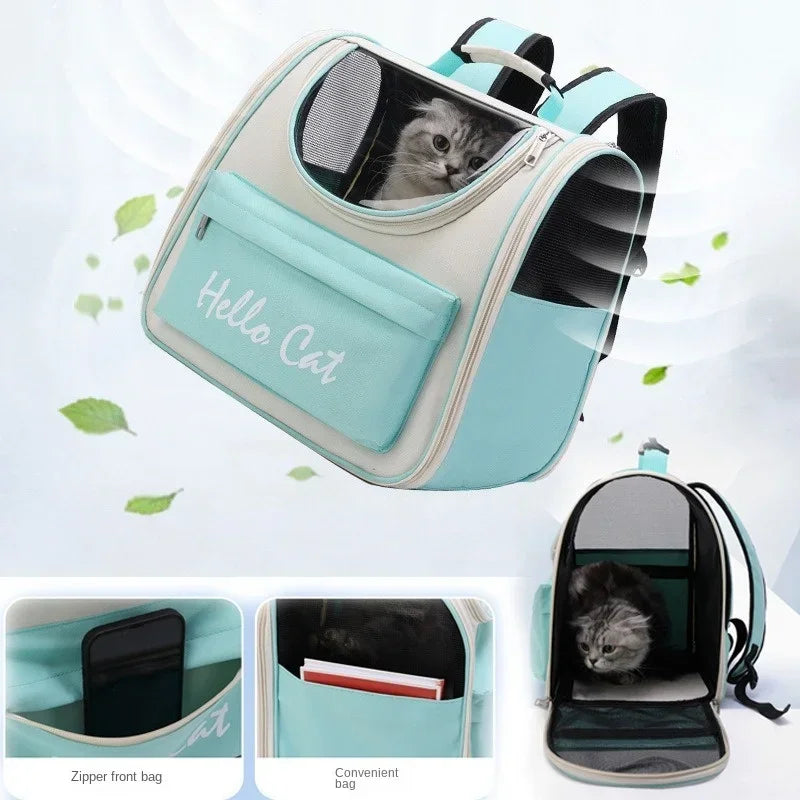 Mochila de Transporte para Gatos