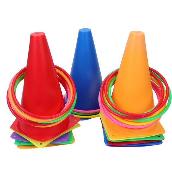 Jogo de Arremesso e Cone para Treinamento