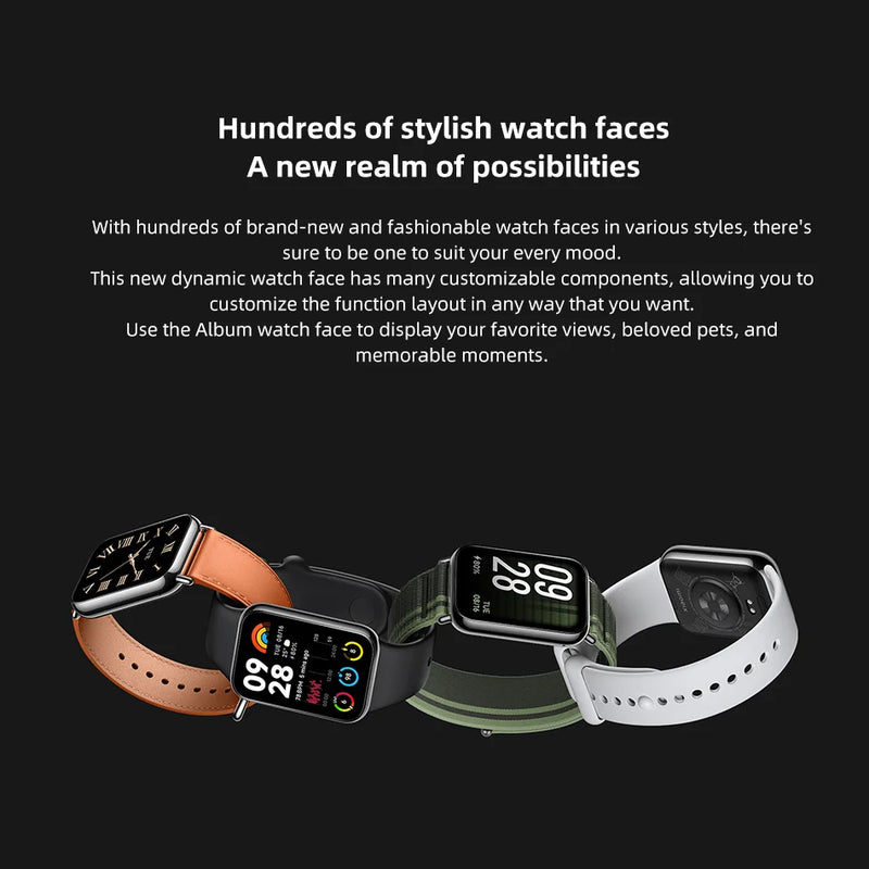 Global Version Xiaomi Smart Band 8 Pro 1.74" AMOLED 5ATM Bluetooth 5.3 GNSS 150+ Sports Modes Up to 14-day Battery Mi Bracelet