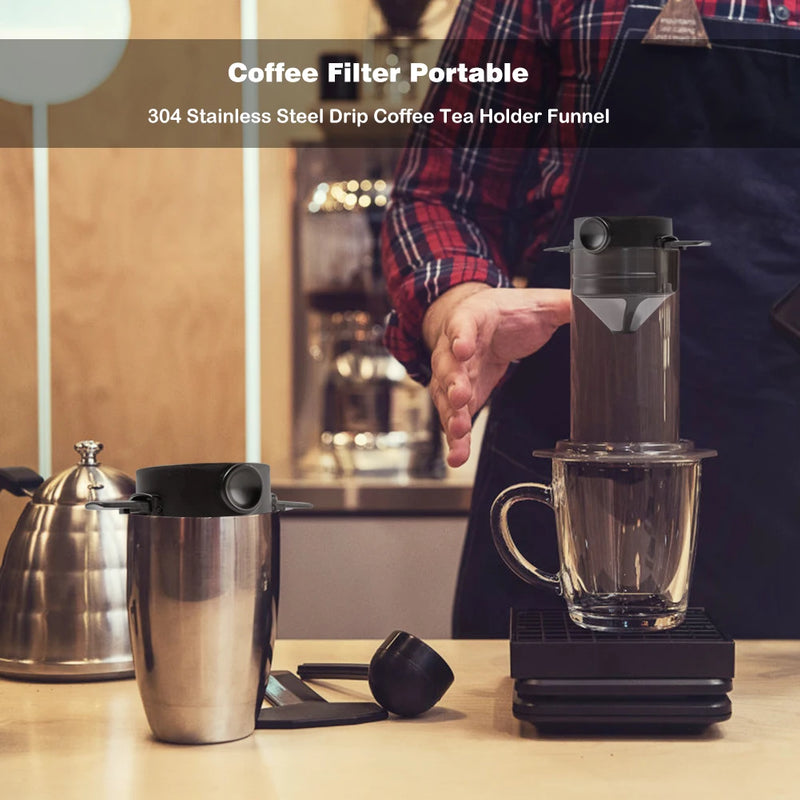 Copo Térmico com Filtro de Café ou Chá - 380ml/500ml