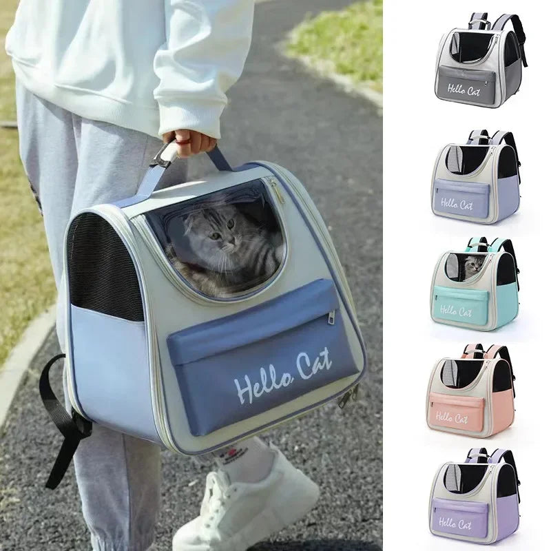 Mochila de Transporte para Gatos