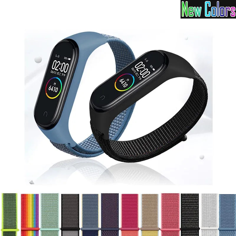 Pulseira de Nylon para Mi Band